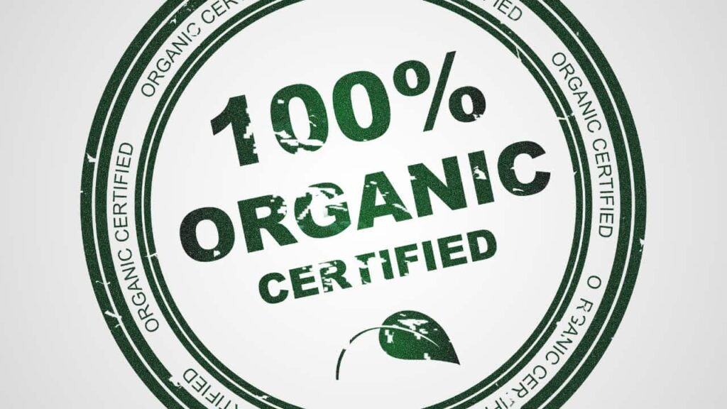 organic food labels uk