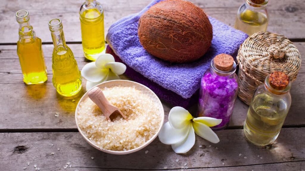dead sea salt bath scrub