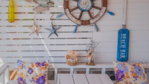 beach themed garden ideas