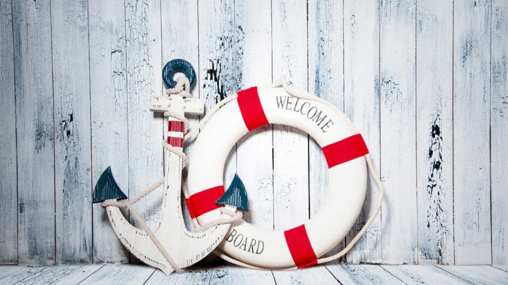 nautical yard ideas