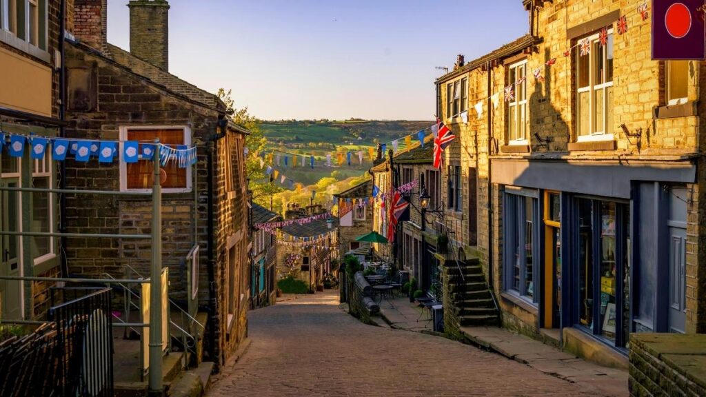 picturesque village street