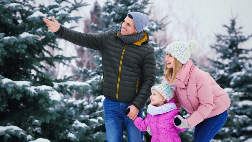 woodland christmas theme ideas