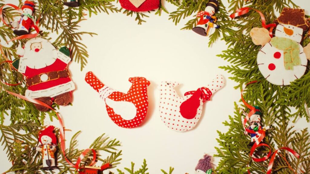 woodland theme christmas decorations