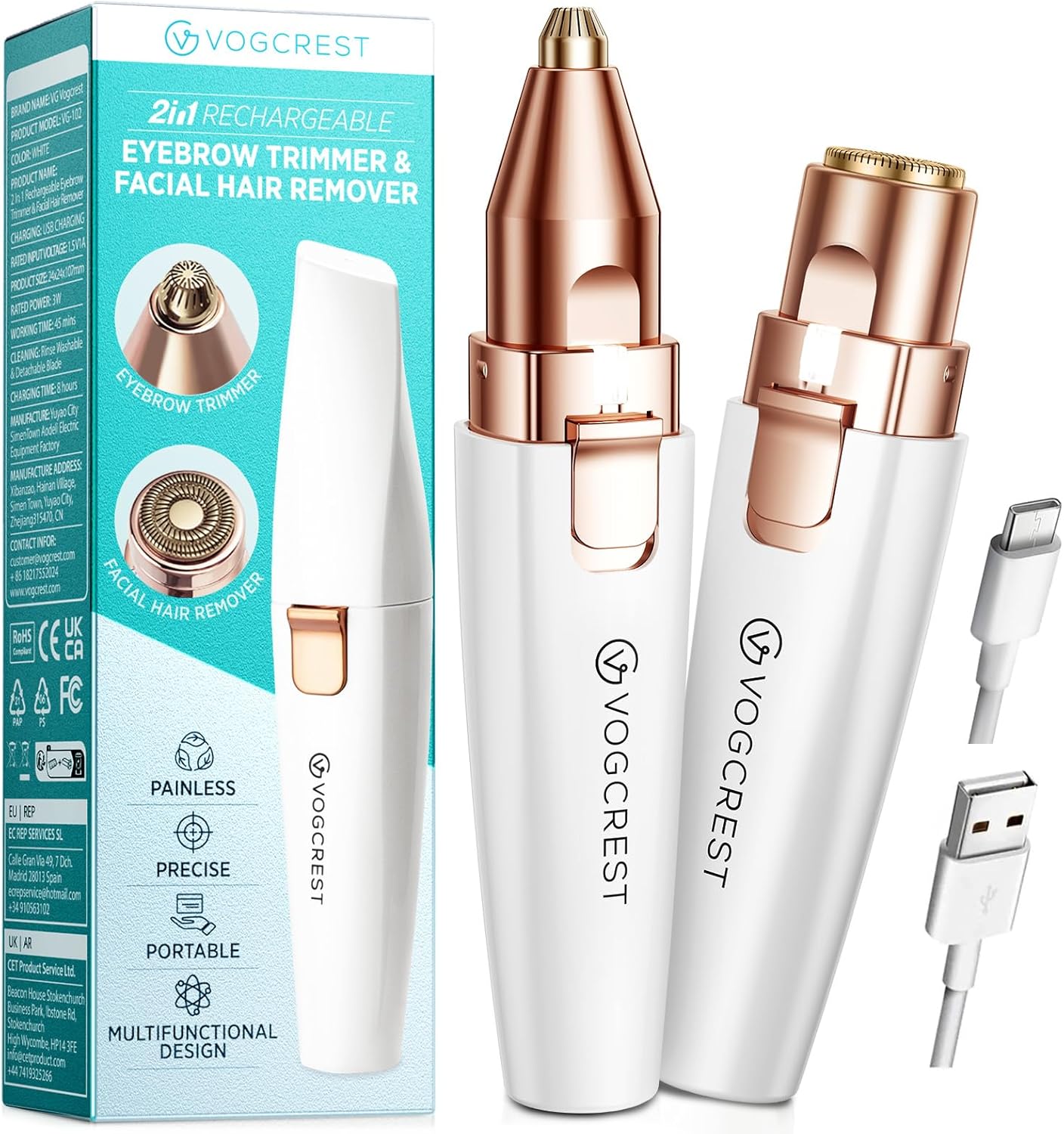 VG- Vogcrest eyebrow trimmer