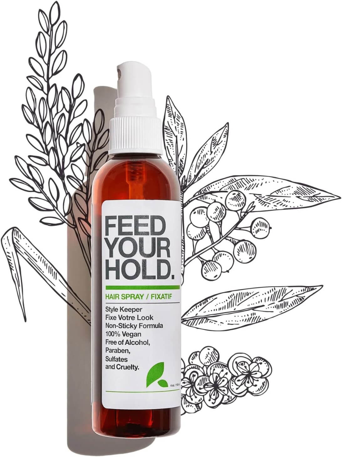 Yarok feed your hold hair spray