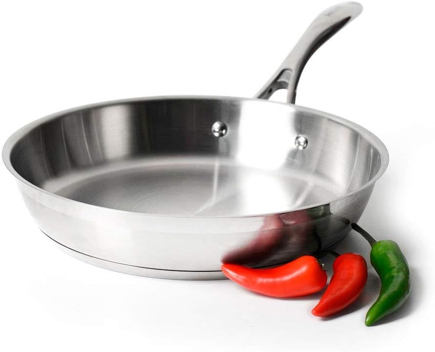 best large steel frying pan