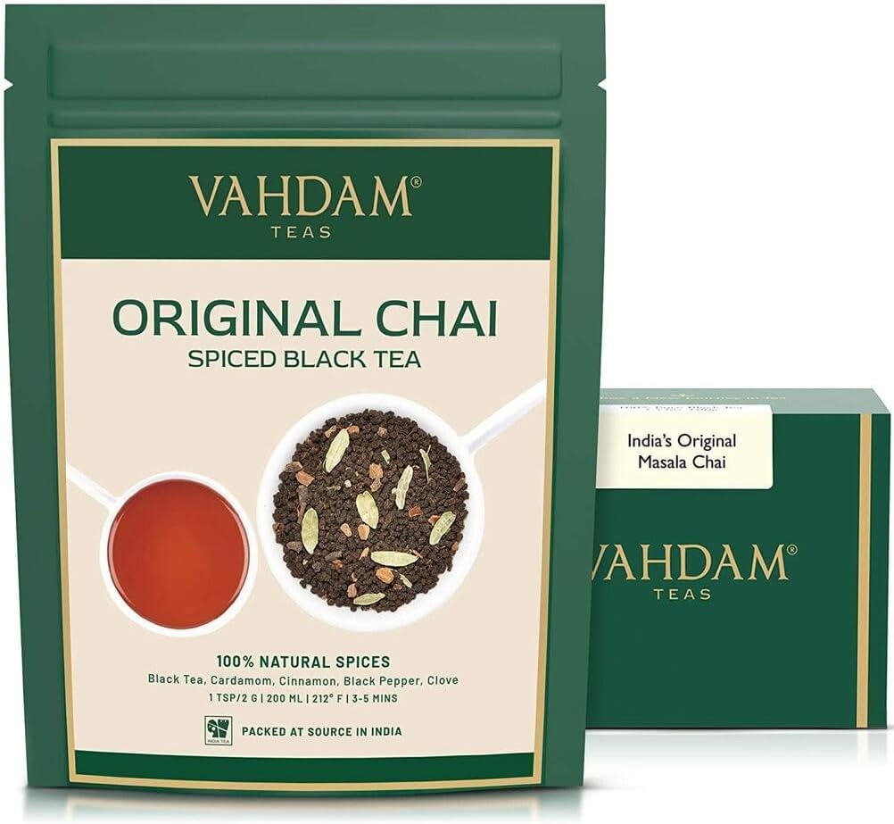 Vahdam Masala chai loose leaf tea