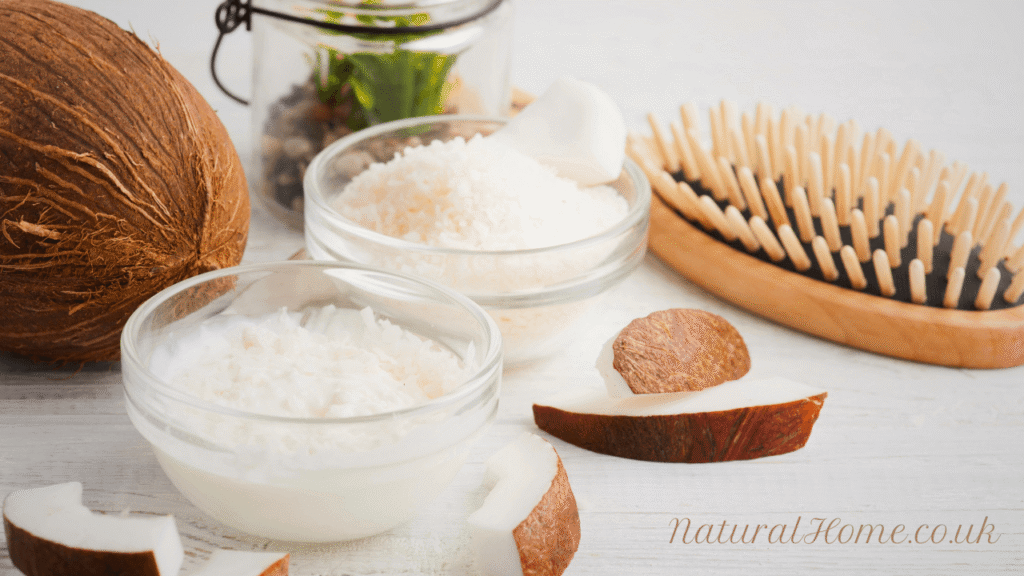 coconut oil hair uses