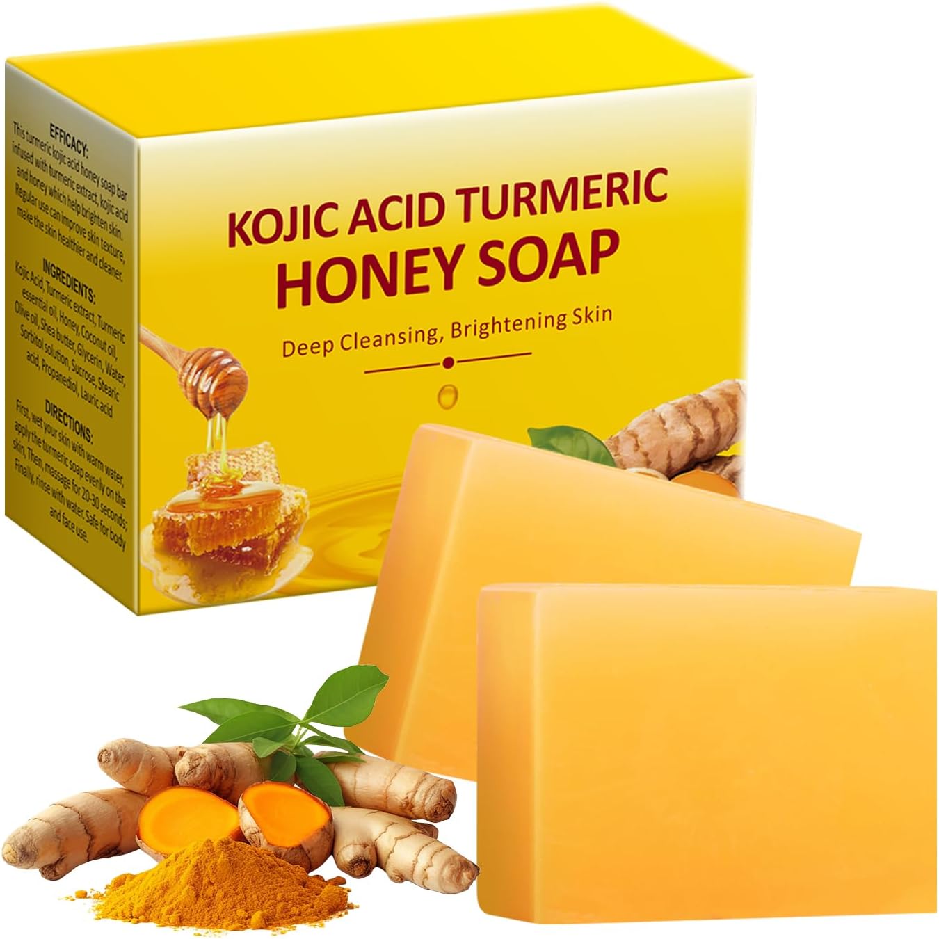 turmeric with honey soap