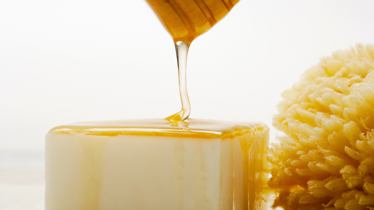 honey and coconut soap