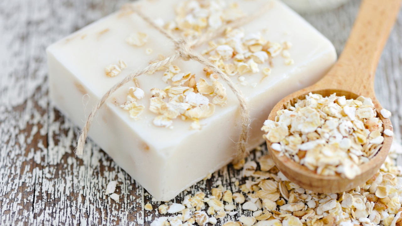 honey and oatmeal soap